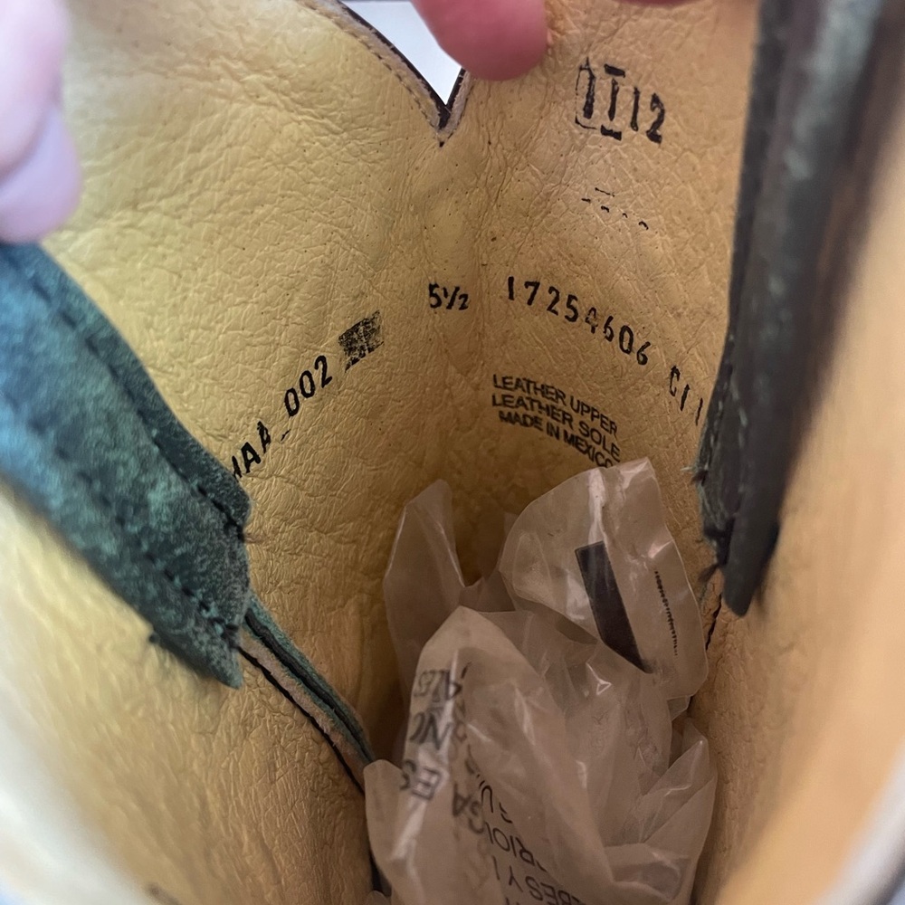 Heeled Boots with Ornate Stitching - Picture 6 of 6